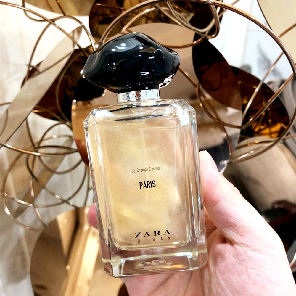 Giá trị tuyệt vời Spot ZARA Paris Champs / Milan II Avenue lấp lánh màu hồng cát nữ Eau de Toilette nước hoa chanel chance
