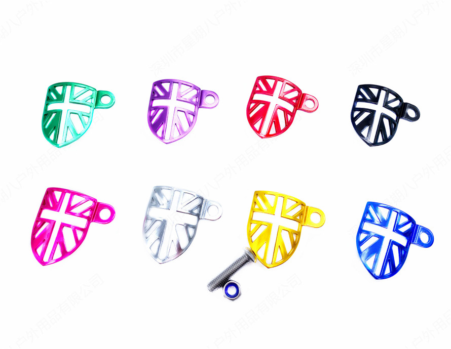 Small cloth baffle plate E version of the wire baffle no mud stall aluminum alloy lightweight fork baffle board