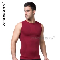 Quick-drying tight-fitting vest body-shaping corset summer fitness sports mens abdominal control corset 090 top