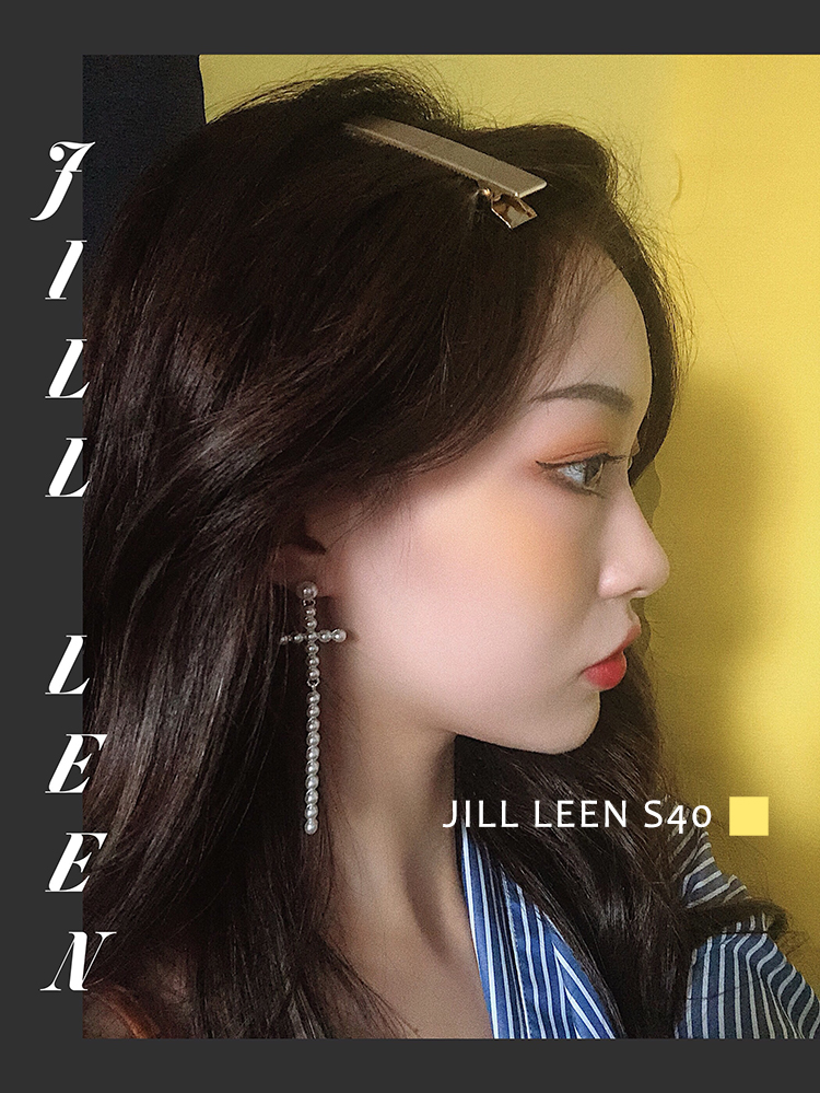 JILL LEEN Màu đỏ tươi Đơn sắc S40 Màu vàng Vàng Màu siêu nổi Lưu màu đỏ không phổ biến - Blush / Cochineal má hồng cushion