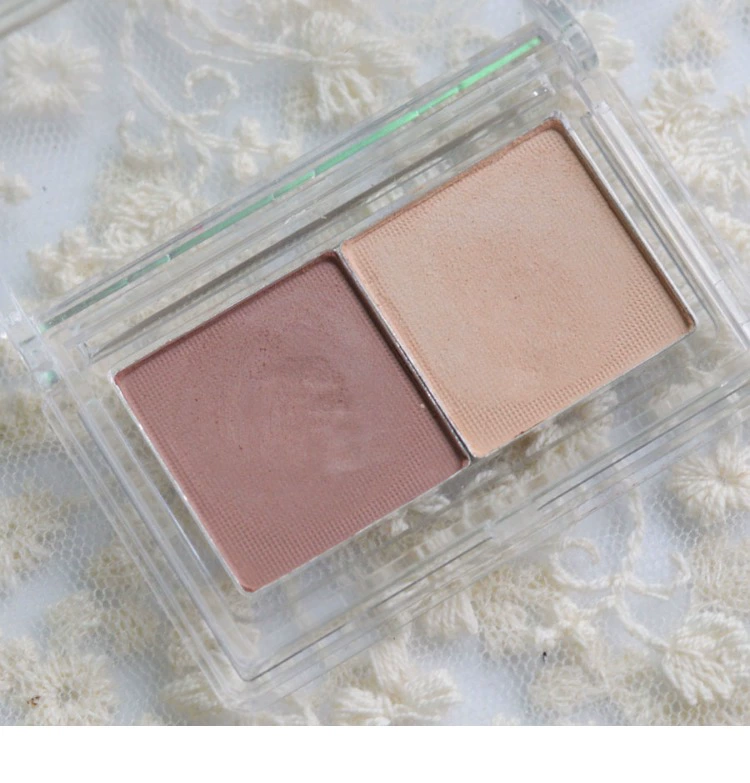 JILL LEEN Màu sáng hai màu Phấn mắt Gentle Matte Milk Brown - Bóng mắt