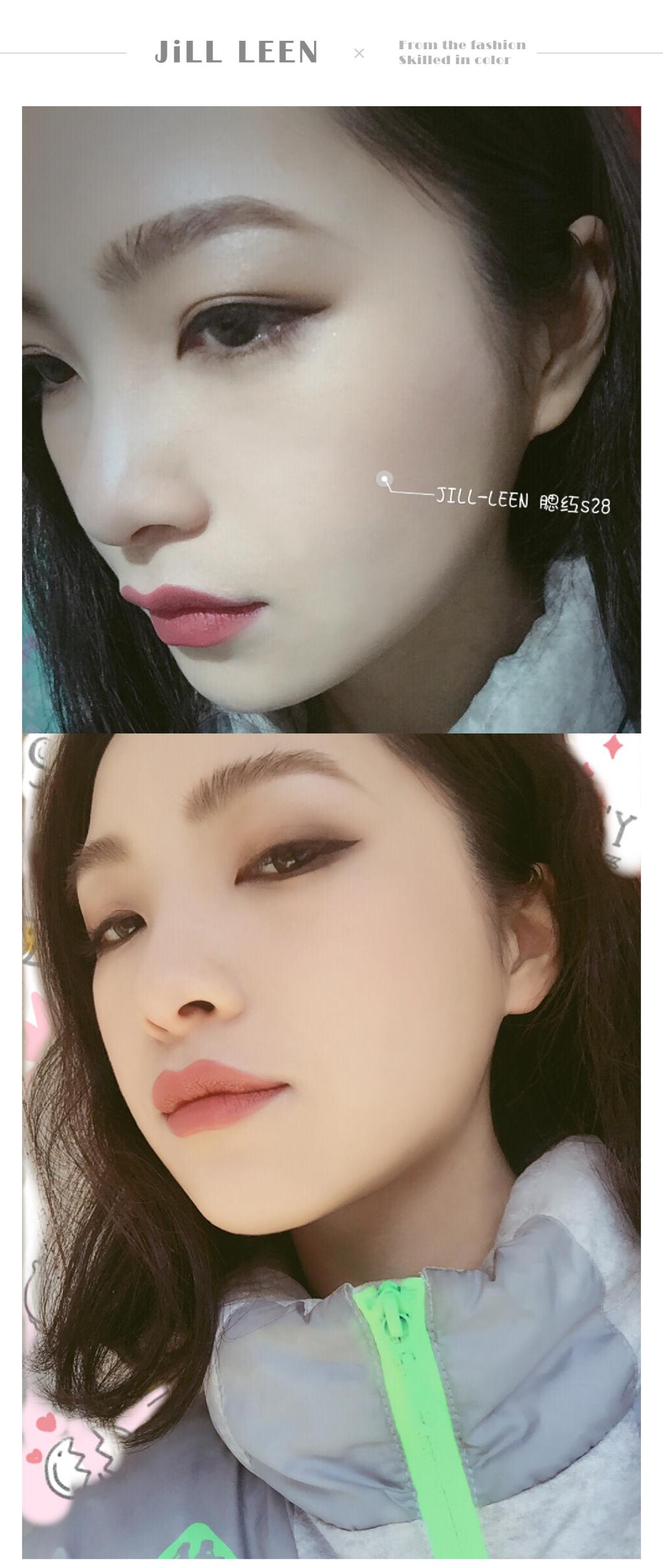 JILL LEEN phấn má màu sáng cho bé dễ thương - Blush / Cochineal má hồng the face shop