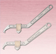 Japan Shiba movable hook wrench HW-165 95~165 for locking and removing round nuts