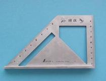 Japanese affinity ultra-precision stainless steel 45 ° straight angle ruler with 45 ° angle ruler function 62081