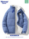 Wassup Dozen Trendy Corduroy down Jacket Men's Winter New Fleece-Lined Warm Lamb Wool Coat