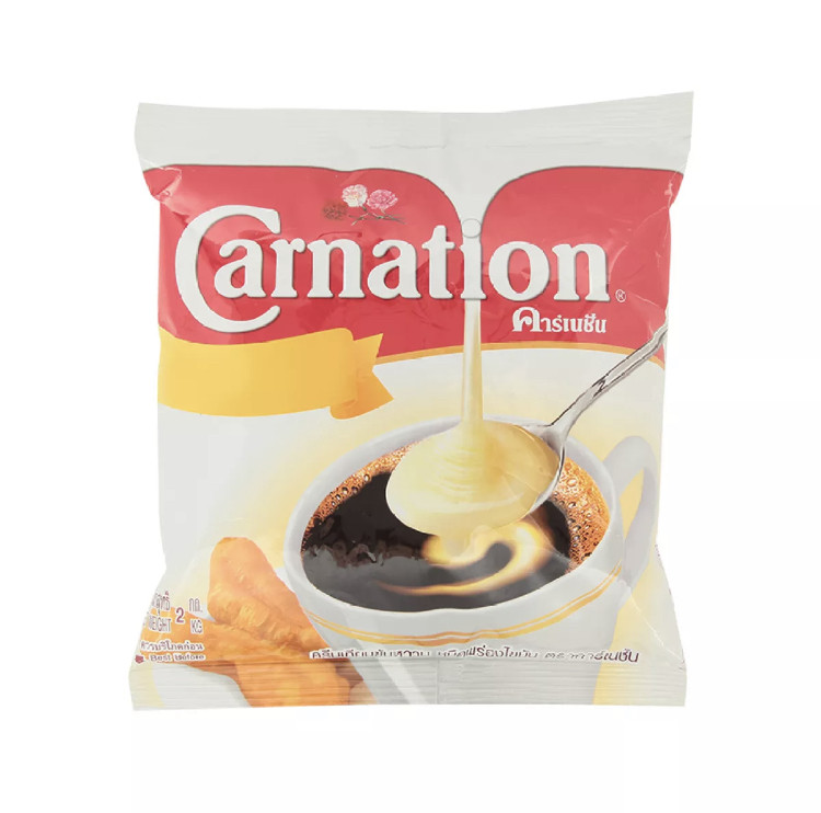 Thai import carnation triple flower condensed milk 2kg (bagged) Thai tea baking