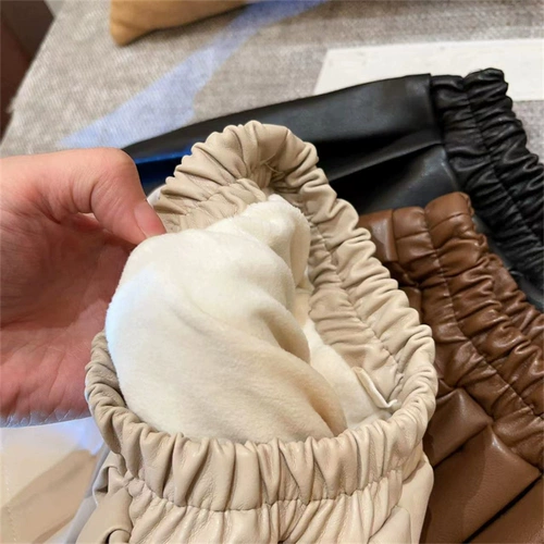 Детская флисовая полиуретановая зимняя удерживающая тепло юбка на девочку