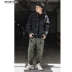 Mocha mùa xuân Nhật Bản gốc retro áo khoác denim nam thương hiệu thủy triều lỏng áo trẻ trung xu hướng áo khoác nam - Áo khoác đôi