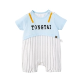 童泰 Летнее тонкое милое боди для раннего возраста подходит для мужчин и женщин для девочек, летняя одежда, короткий рукав