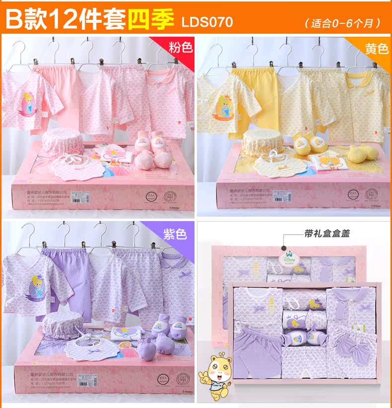 Coffret cadeau pour bébé - Vêtements + Fournitures l70002-6 - Ref 1950254 Image 19