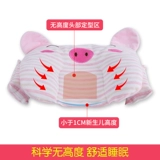 Хлопковая дышащая съёмная детская подушка для новорожденных, 0-1 лет, 0-6 мес.