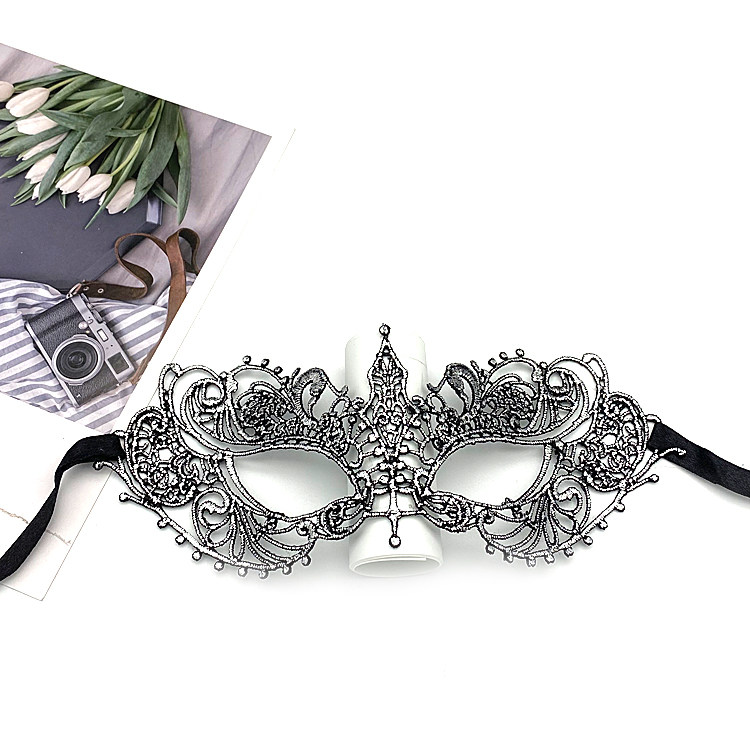 Halloween Props Show Prom Mask Half Face Woman Christmas Colorful Children Adult Lace Blindfold Princess Girl