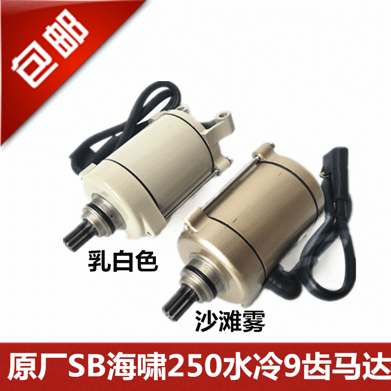 Original Zongshen tricycle tsunami motor Zongshen tsunami 250 water-cooled motor starter motor starter motor