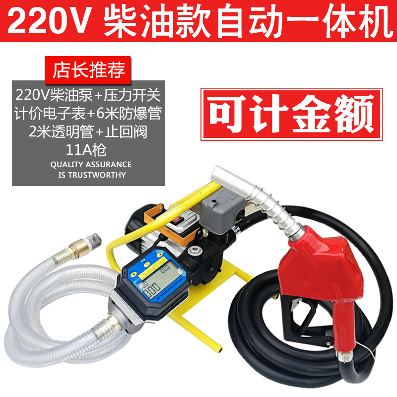 Explosion-proof fuel pump diesel combined metering gun pump methanol metering gas pump(12V 24V 220V)