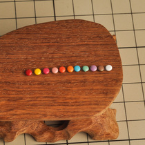 Handmade DIY baby clothes accessories powder blue green yellow coffee color paint mini nail rivets mushroom buckle 3mm
