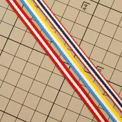 Handmade DIY1:6 soldiers baby clothes, school bags, color strips, belts, 3 colors, ribbed webbing, 6mm