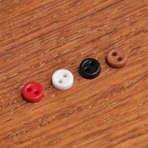 Handmade DIY toy baby clothes accessories Ultra-small mini plastic pig nose buckle belt edge small round button 4mm