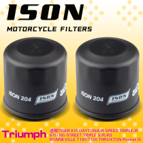 ISON machine filter is suitable for Triumph Tiger TIGER Daytona 675 T100 T120 THRUXTON Rocket 3