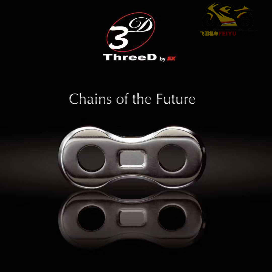 Japan EK high strength 3D chain 520525530 size competitive race with oil seal chain durable import black gold