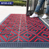 Hotel door mat Entrance welcome carpet Commercial entrance door Outdoor non-slip mat Dust removal doormat