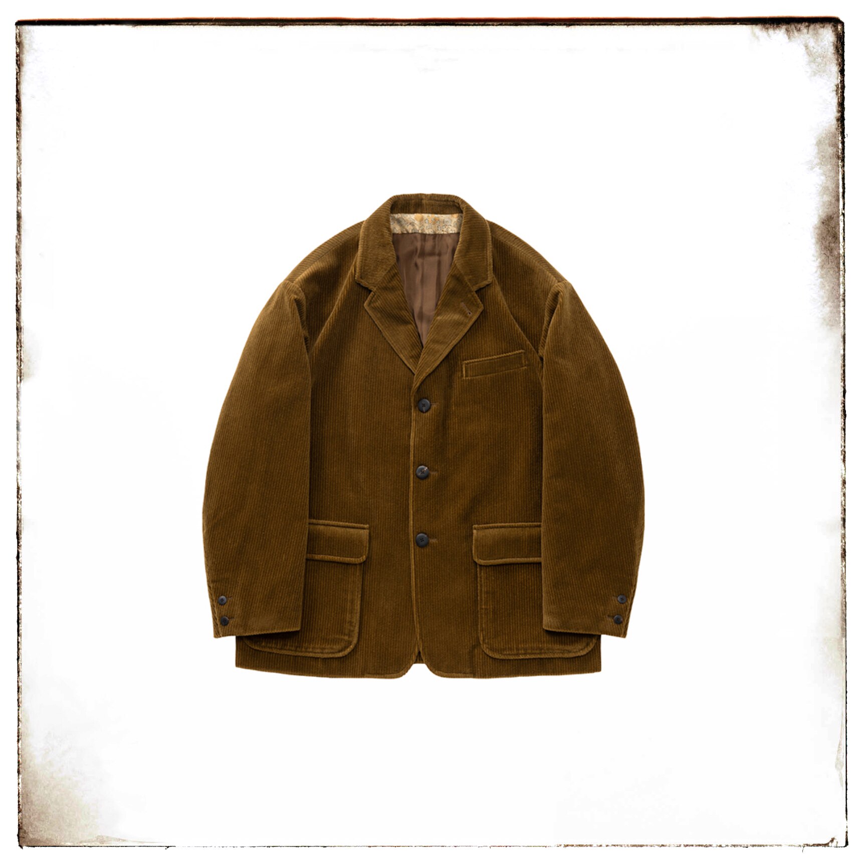 代购VISVIM 25AW BOWEN BLAZER WOOL CORDS 灯芯绒羊毛闲西服-淘宝 