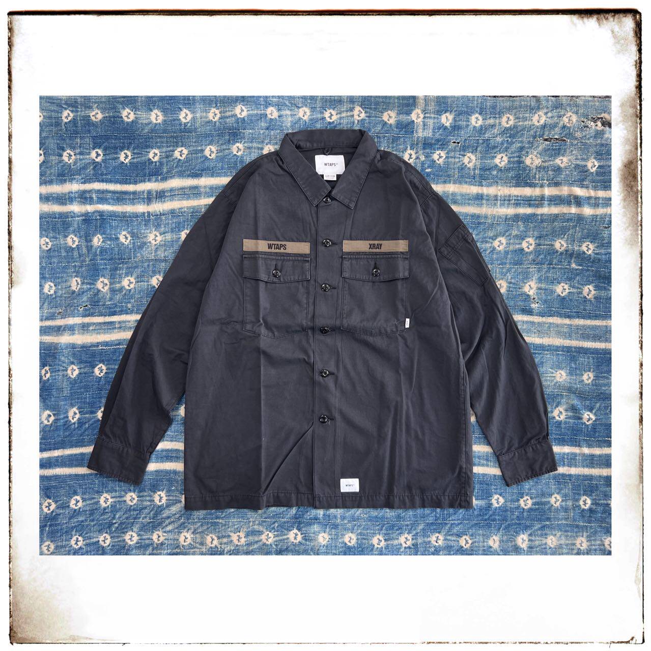 现货WTAPS 19AW BUDS LS / SHIRT.COTTON.RIPSTOP 长袖两袋衬衫！终于