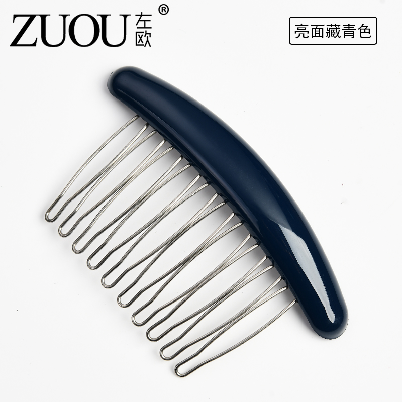images 13:On the side of the hairpin, Liu Hai has broken hair and combed hair combing and combing hair card
