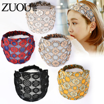 Hair band womens daily wear Joker temperament short hair cover white hair artifact headgear headband hair hoop Korean fashion headgear