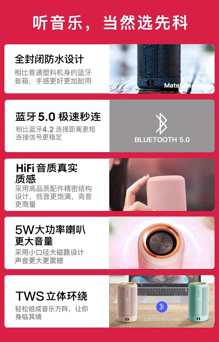 bộ phát wifi 4g cắm điện Yushchenko A66 Bluetooth loa nhỏ âm thanh siêu trầm loa siêu trầm điện thoại di động hộ gia đình giỏ người chơi mini card nhỏ pháo thép ngoài trời âm nhạc di động không dây âm lượng 3d bao quanh - Trình phát TV thông minh củ phát wifi di đông