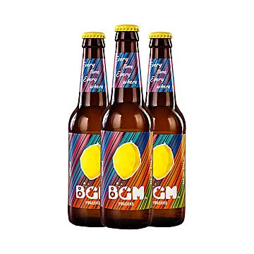 青岛啤酒BGM啤酒10度330ml*24瓶