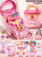 [Обновление] Практическая практика для борьбы с макияжем кукла красоты+набор макияжа+макияж