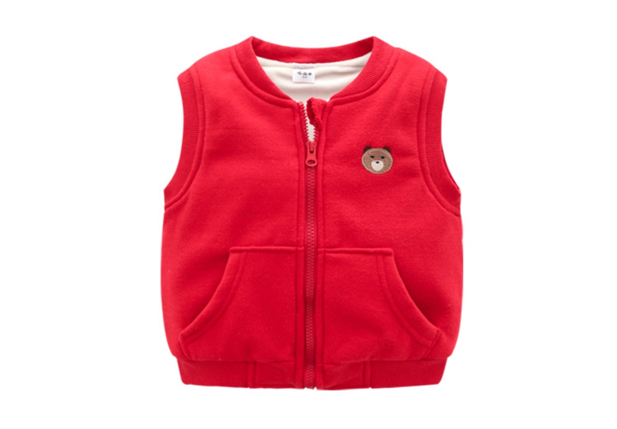 Áo vest trẻ em cho bé trai và bé gái mùa thu đông mới áo phao cho bé gái