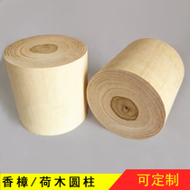 Solid Wood cylinder model camphor wooden stakes log sticks diy material log sticks can be customized