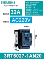 Контактор 3RT6027-1AN20 32A AC220V 1NO+1NC
