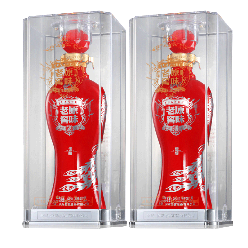 泸州老窖 泸州老酒坊 原味老窖佳酿 52度白酒 500ml*2瓶 天猫优惠券折后￥146包邮（￥376-230）