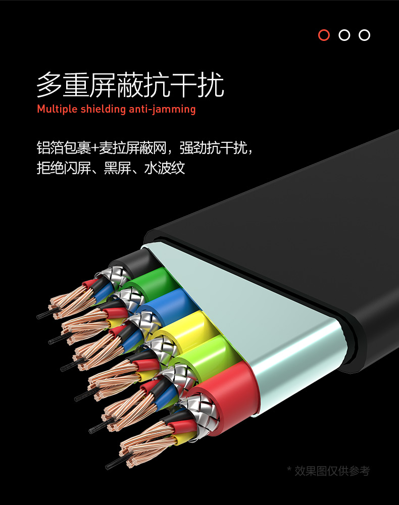 Infink hdmi line 2.0 HD line 4k máy tính để bàn máy chủ lưu trữ hộp trên cùng TV box ps4 hiển thị kết nối máy chiếu tín hiệu đường thẳng cộng với dữ liệu âm thanh và cáp video mở rộng bộ phát wifi 4g