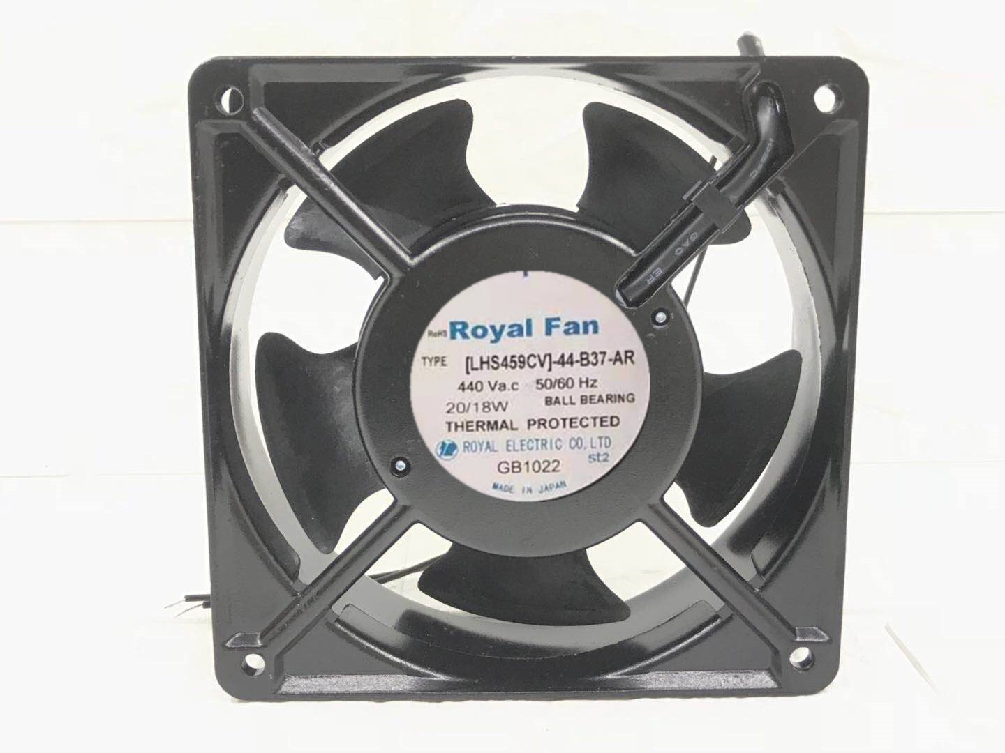 ROYal FanTYPE LHS459CV] -44-B37-AR 440V 20 18W 12CM metal fan