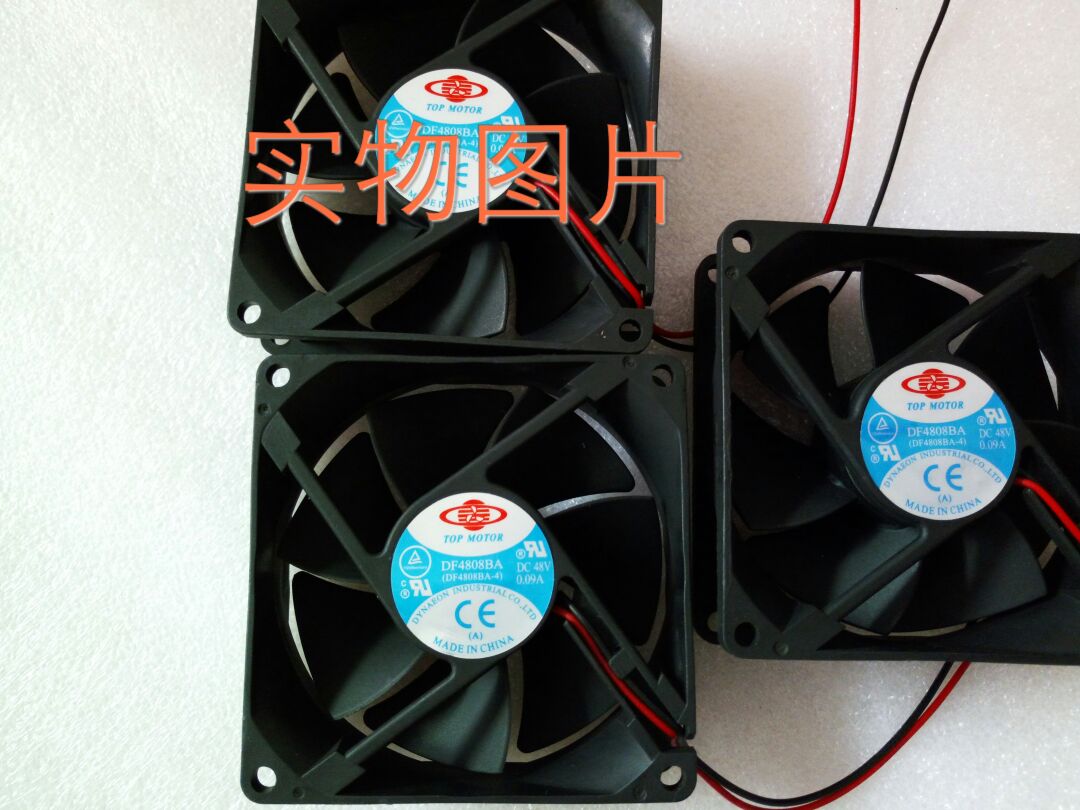 Brand new positive TOP MOTOR DF4808BA 48V 8CM 8CM 48V 0 09A frequency inverter fan