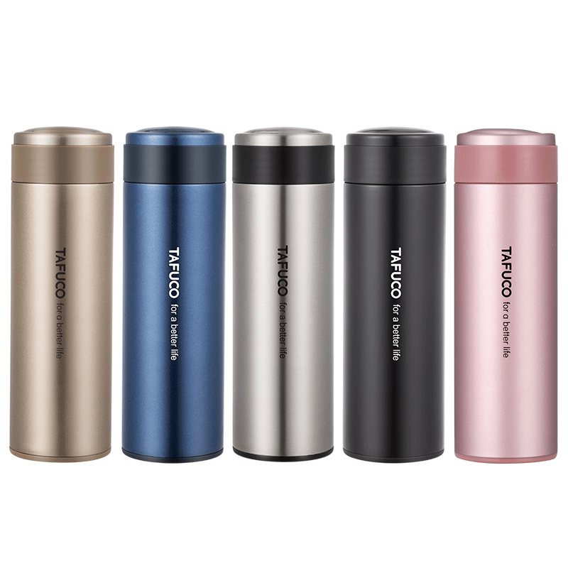 Japan Taifu High Insulation Cup for male and female students portable Korean version Fresh art Large capacity 304 stainless steel tea cup