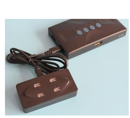 The new MT-HK04 four - Power KVM switch HDMI HDMI 4-in - 1 out of computer shared mouse keyboard sharer