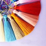 Подвеска, классические серьги, четки из круглых бусин с кисточками ручной работы, аксессуары