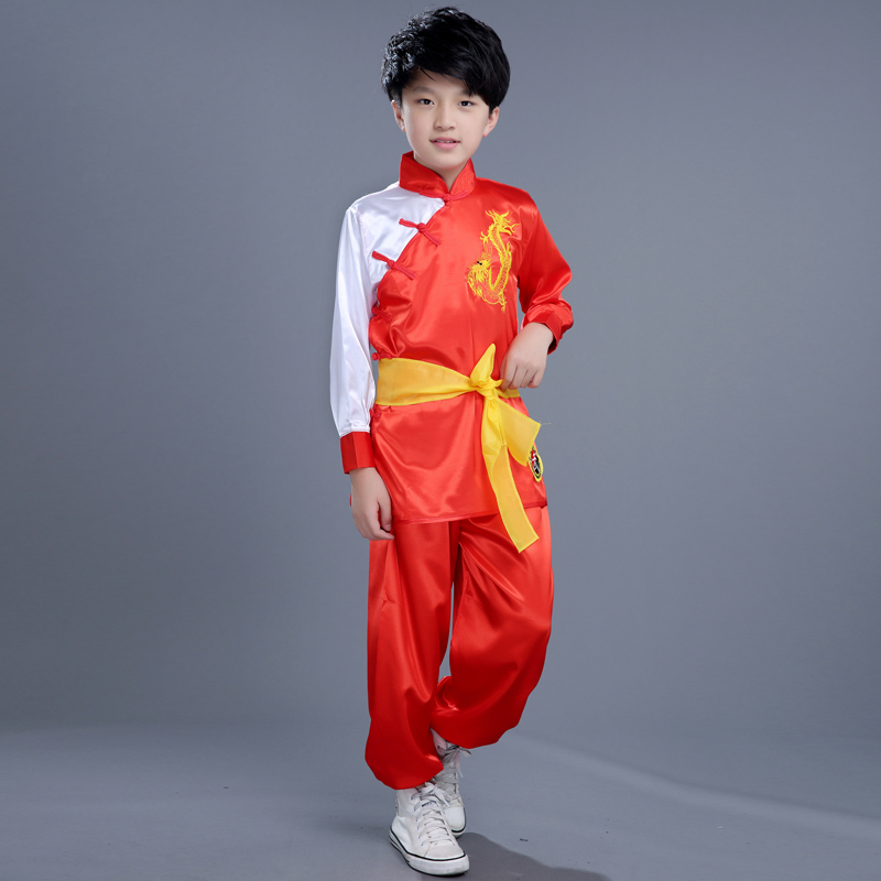 Boys Martial arts Kungfu & TaiChi Uniforms for Girls Children martial