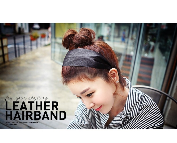 Accessoire coiffure QNIGIRLS en cuir - Ref 1200905 Image 5
