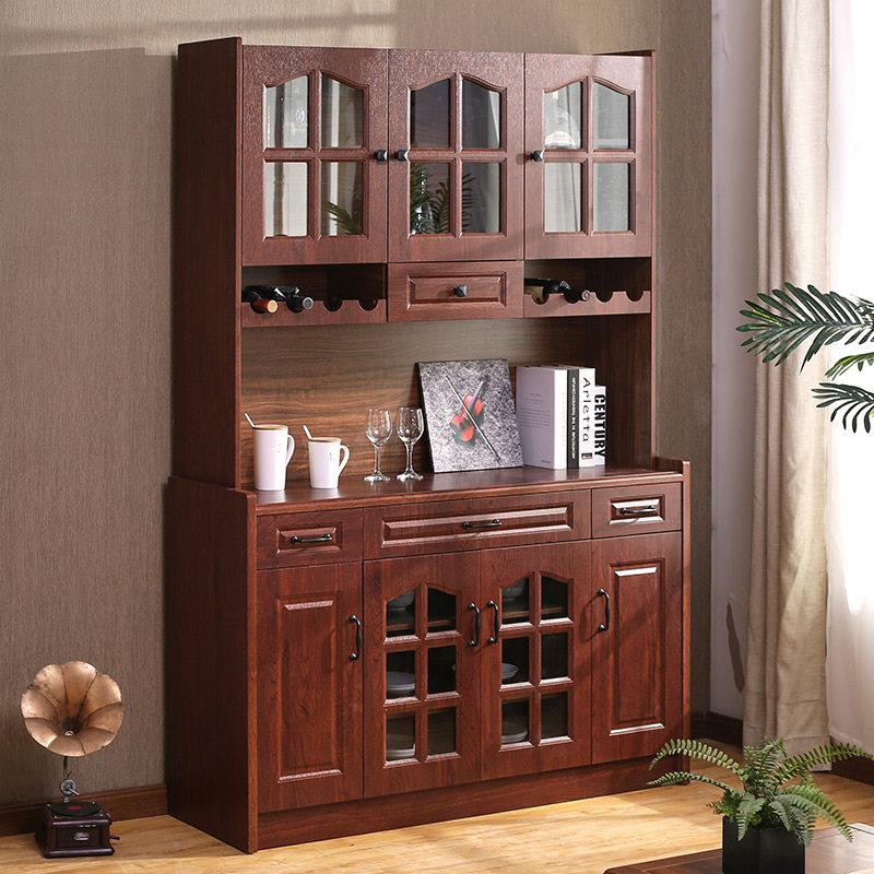 Dining Cabinet Intake Cabinet Home Solid Wood Color Containing Cabinet Kitchen Bowl Overall Cabinet Living-room Tea Water Cabinet Wine Cabinet Dining Room Cabinet