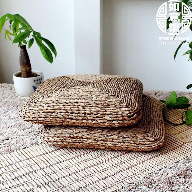 Đức Phật thiền đệm pad thiền đệm dày mat mây Po vội vã trà đạo mat futon tatami rơm - Ghế đệm / đệm Sofa thảm trải ghế
