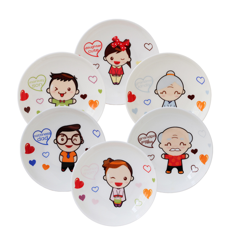 Creative ipads China flavour dish 4 inches to eat dish dip their dish condiment disc disc ceramic small dishes