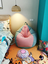 Lazy bean bag sofa girl cute bedroom female pumpkin chair small girl room tatami recreational chair