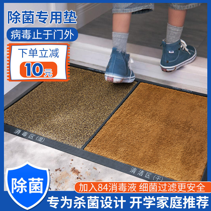 Floor mat into the door door door mat home disinfection main entrance hall mat outdoor carpet outdoor non-slip foot pad