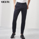 VICUTU / Weikeduo mùa xuân và mùa thu Quần dài thời trang giản dị kinh doanh quần dài chống rét - Quần mỏng