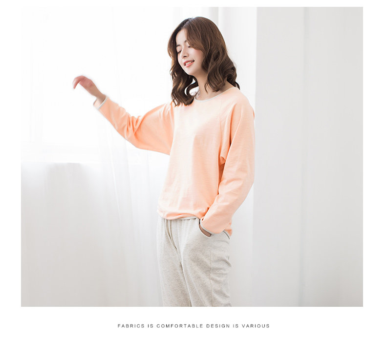 Pyjama mixte en Coton à manchon moyen - Ref 3005017 Image 13